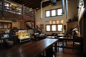 Coffee Shop Industrial/Rustic